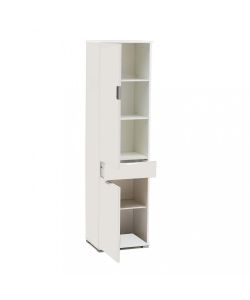 Cosma Armadio 2 Ante e 1 Cassetto Bianco 45x38x174 cm Truciolato