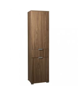 Cosma Armadio 2 Ante 1 Cassetto Marrone Truciolato 45x38x174 cm