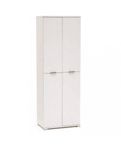 Cosma Armadio 4 Ante Bianco in Truciolato 60x38x174 cm Su Pavimento