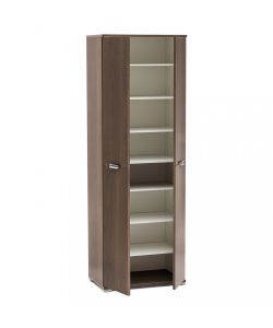 Cosma Armadio 4 Ante Marrone Truciolato 60x38x174 cm Drop