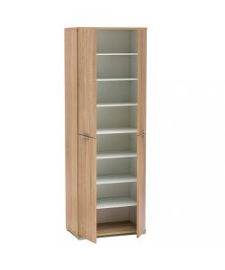 Cosma Armadio 4 Ante Marrone Chiaro cm 75x38x174 in Truciolato