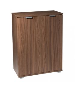 Cosma Armadietto 2 Ante Marrone 60x38x85 cm in Truciolare Bilaminato