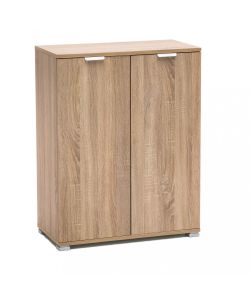 Cosma Armadietto 2 Ante Marrone Chiaro 60x38x85 cm in Truciolare