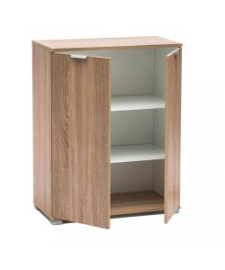 Cosma Armadietto 2 Ante Marrone Chiaro 60x38x85 cm in Truciolare
