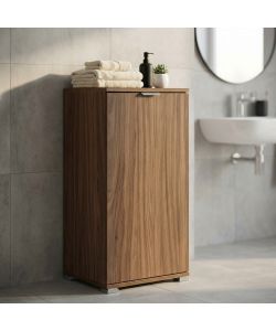 Cosma Mobiletto 1 Anta Marrone 45x38x85 cm in Truciolare Bilaminato