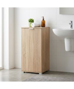 Cosma Mobiletto 1 Anta Marrone Chiaro 45x38x85 cm in Truciolare