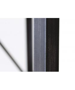 Cosma Tavolino Auberon Antracite in Ferro e Legno 63x40x68 cm