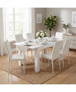 Cosma Tavolo Estensibile Gemma Bianco 160/200x90 cm Rettangolare