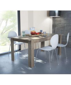 Cosma Tavolo Estensibile Gemma Rovere Chiaro 160/200x90 cm Moderno