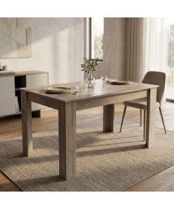 Cosma Tavolo Pepper Fisso Rovere Chiaro 138x80x75 cm Rettangolare