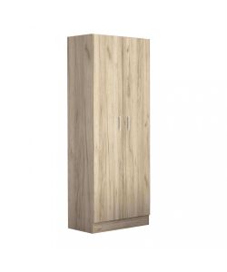 Cosma Armadio 2 Ante Leopold Olmo 80x52x190 cm Moderno Camera da Letto