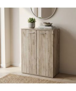 Cosma Mobiletto 2 Ante Olmo 68x34x95 cm Design Moderno Multiuso