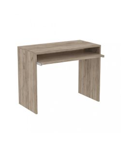 Cosma Porta PC Perry Olmo 90x45x74 cm Scrivania Moderna con Ripiano Tastiera