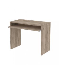 Cosma Porta PC Perry Olmo 90x45x74 cm Scrivania Moderna con Ripiano Tastiera