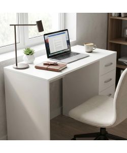 Cosma Porta PC Topaz Bianco 120x50x74 cm in Truciolato Rettangolare