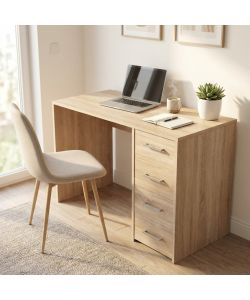 Cosma Porta PC Topaz Quercia Chiaro 120x50x74 cm Legno Rettangolare