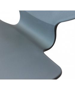 Cosma Sgabello Joshua Grigio Metallo e Plastica 39,5x44,5x58/78 cm