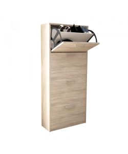 Cosma Scarpiera 4 ante a ribalta Pino chiaro 59x25x140 cm moderna