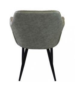 Cosma Poltrona Sindy in Ecopelle Tortora 56x60x87 cm Senza Braccioli