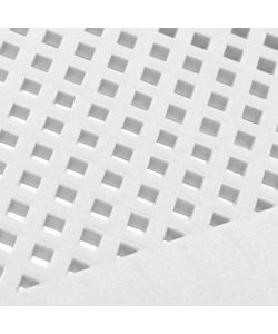 Cosma Tavolo Esterno 70x70 cm Polipropilene Bianco Quadrato