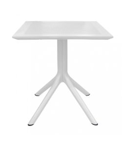 Cosma Tavolo Esterno 70x70 cm Polipropilene Bianco Quadrato