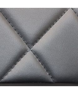 Cosma Sedia Blossom Ecopelle Nero 41x50x91 cm Senza Braccioli