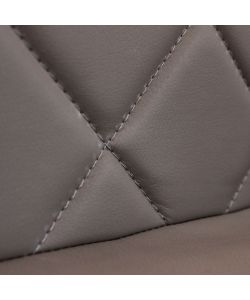 Cosma Sedia Blossom Marrone in Ecopelle senza braccioli 41x50x91 cm