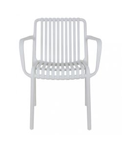Cosma Poltrona Impilabile Bianco 58x57x80cm in Polipropilene