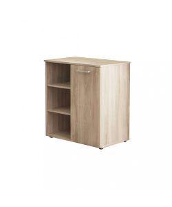 Cosma Mobiletto 1 Anta e 3 Mensole Olmo Chiaro 68x35x87 cm