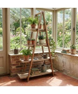 Cosma Libreria Callie in legno di pino marrone 120x43x183 cm
