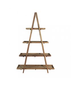Cosma Libreria Callie in legno di pino marrone 120x43x183 cm