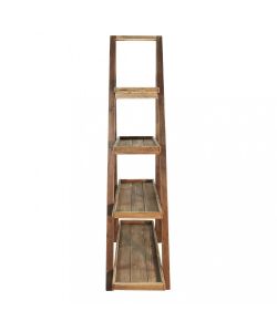 Cosma Libreria Callie in legno di pino marrone 120x43x183 cm