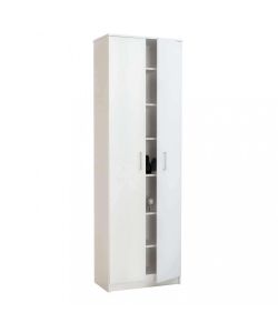 Cosma Mobile 2 Ante Bianco 60x33x192 cm in Truciolare Bilaminato