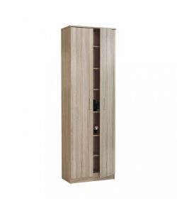 Cosma Mobile 2 Ante Olmo 60x33x192 cm Armadio Moderno Soggiorno