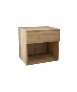 Cosma Comodino Nightstand Quercia Chiaro 44,5x35x43,5 cm Moderno