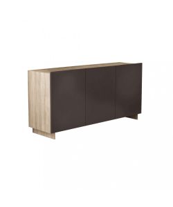 Cosma Mobile 3 Ante Antracite in Legno Bilaminato 150x40x78 cm