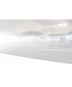 Cosma Telo Laterale Gazebo 370x238 cm Bianco in PVC Resistente agli Agenti Atmosferici