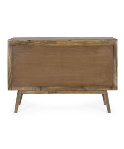 Bizzotto Cassettiera Sylvester 6 Cassetti Legno color Noce 114x80 h cm