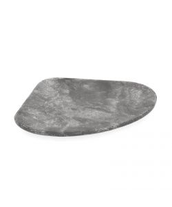 Bizzotto Vassoio Decorativo Kandy Marmo Bianco 30x26 cm per Gioielli