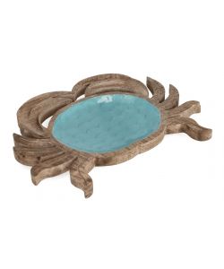 Vassoio Knossos  Granchio Azzurro 38x30 cm per Servire e Trasportare