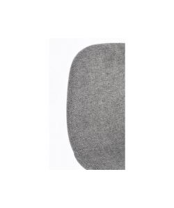 Bizzotto Sgabello Irelia Grigio con Seduta Imbottita H92 cm