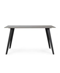 Bizzotto Tavolo Arjeta Effetto Marmo Nero Elegante 140x80x76 cm