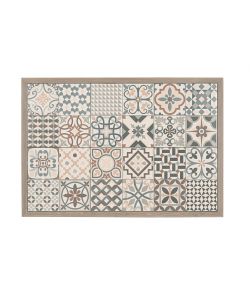 Bizzotto Set da Giardino Kalimera 4 Pezzi Poltrone e Tavolino Beige Effetto Legno
