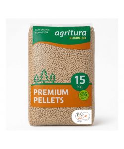 Beikircher Pellet Legno Premium 15 kg Agritura - Alta Resa Calorica