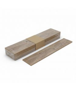 SPC FLOOR WOOD Pavimento Laminato Rovere Medio 122x18,4cm 10Pz