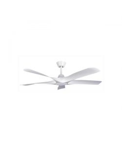 Ventilatore Soffitto 5 Pale Bianco 142cm con Luce LED e Telecomando