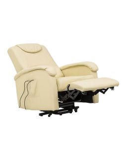 Cosma Poltrona Relax Elettrica Reclinabile Beige 72x95/182 cm