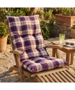 Cosma Cuscino Poltrona Relax Imbottito Rosso 110x56 cm Esterno
