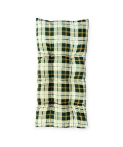 Cosma Cuscino Poltrona Relax Verde 56x16x110 cm Cotone 100% Imbottito