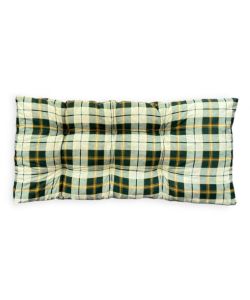 Cosma Cuscino Poltrona Relax Verde 56x16x110 cm Cotone 100% Imbottito